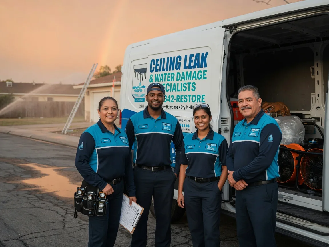 Ceiling Leak Cleanup company in Woodbury, VT