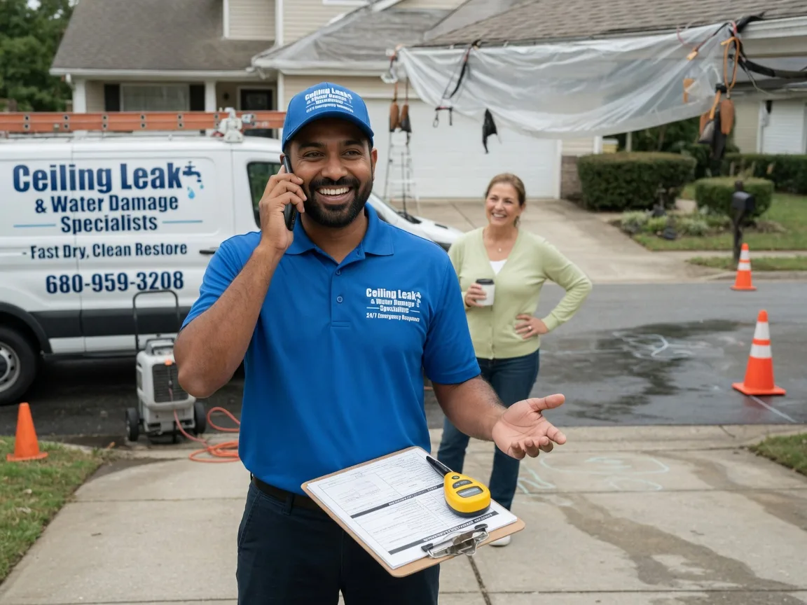 Ceiling Leak Cleanup Woodbury, VT FAQs